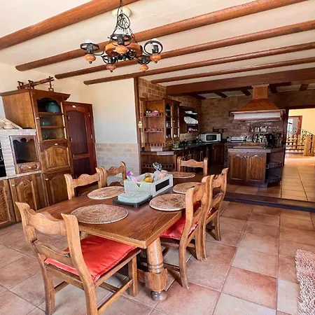 别墅 Preciosa Casa Cristian Y Maria Con Piscina Privada