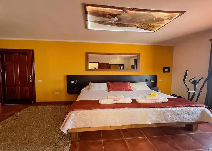 Preciosa Casa Cristian Y Maria Con Piscina Privada Tías